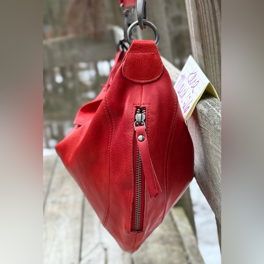 NWT Latico Leathers Callie Sling in Red. See yourself in this for spring! Hot!🔥 - Picture 4 of 14